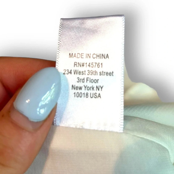 Parker Beth Eyelet Shift Dress Embroidered Mini Black White Size Small Scalloped - Picture 12 of 13